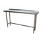 Bk Resources Stainless Steel Work Table With Open Base, 1.5" Rear Riser 72"Wx18"D VTTROB-1872 - alternate 2